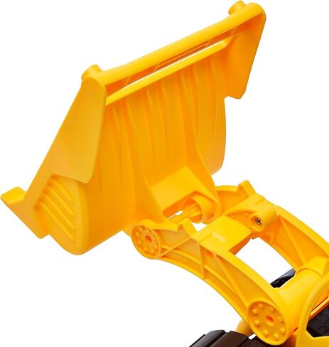 Amazon Basics Toy Construction Vehicle Set, Dump Truck and Bulldozer, Indoor/Outdoor, 10-Inch, Pack of 2, Yellow, 10.25" x 12" x 5.75" in Saudi Arabia