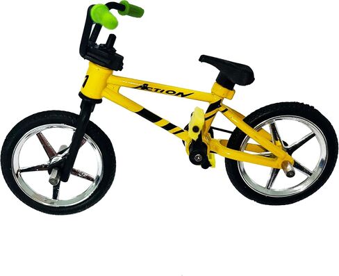 Mini Finger Bike Toy – Alloy Mountain Bicycle Model with Tools, Movable Parts, Gift for Kids & Collectors (Green) in Kuwait