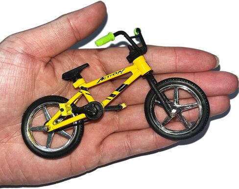 Mini Finger Bike Toy – Alloy Mountain Bicycle Model with Tools, Movable Parts, Gift for Kids & Collectors (Green) in Kuwait