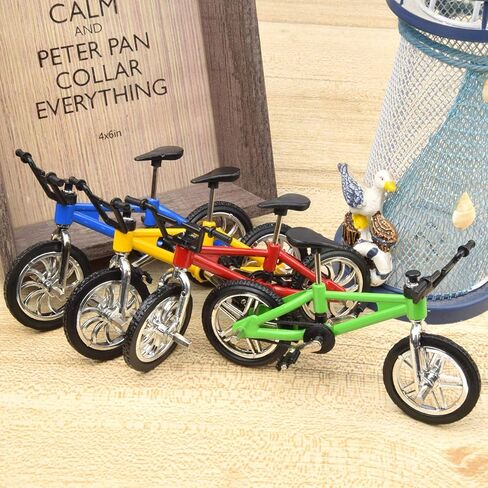 9 قطع دراجات صغيرة صغيرة إصبع الرياضة إصبع دراجة لعبة إبداعية هدية رائعة للأولاد (ألوان عشوائية) in Kuwait