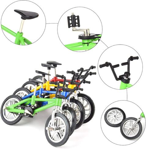 9 قطع دراجات صغيرة صغيرة إصبع الرياضة إصبع دراجة لعبة إبداعية هدية رائعة للأولاد (ألوان عشوائية) in Kuwait