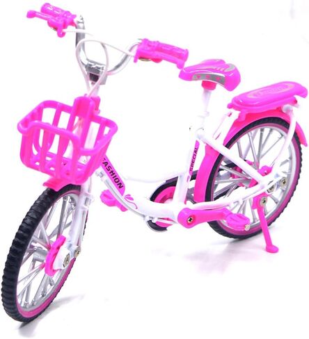 Ailejia Mini Metal Finger Bike Extreme Sports BMX Finger Bicycle Toys Game Set for Kids and Adults, Metal Bike Model Collections Decoration (BMX Black) in Kuwait