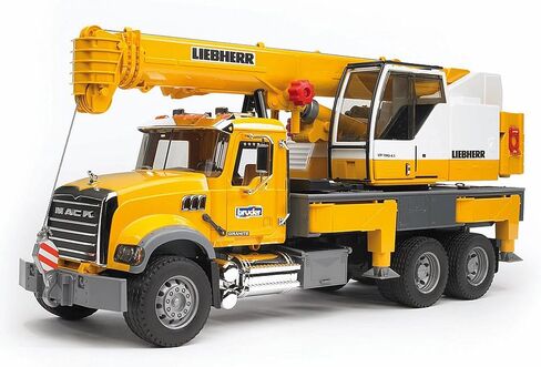 Bruder 02818 Mack Granite Liebherr Crane Truck in Saudi Arabia
