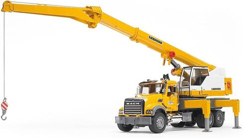 Bruder 02818 Mack Granite Liebherr Crane Truck in Saudi Arabia