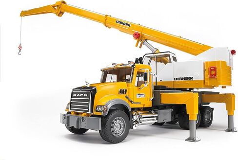 Bruder 02818 Mack Granite Liebherr Crane Truck in Saudi Arabia