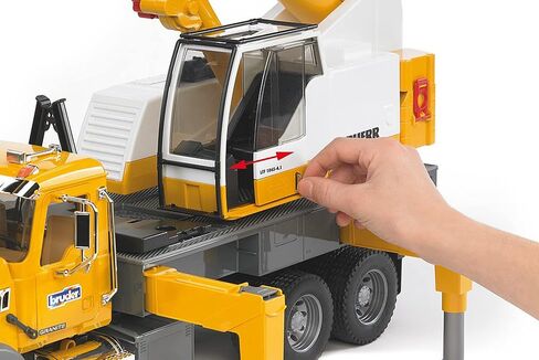 Bruder 02818 Mack Granite Liebherr Crane Truck in Saudi Arabia
