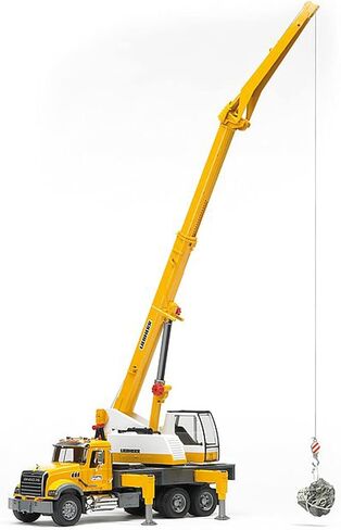 Bruder 02818 Mack Granite Liebherr Crane Truck in Saudi Arabia