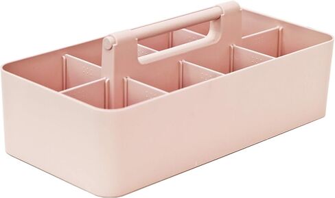 Portable Caddy American Made, DIY Dividers, 8 Compartments, Supply Organizer, Portable Tote Basket with Handle Storage Organizer Bathroom, Office, Crafts, or School Supplies in Kuwait
