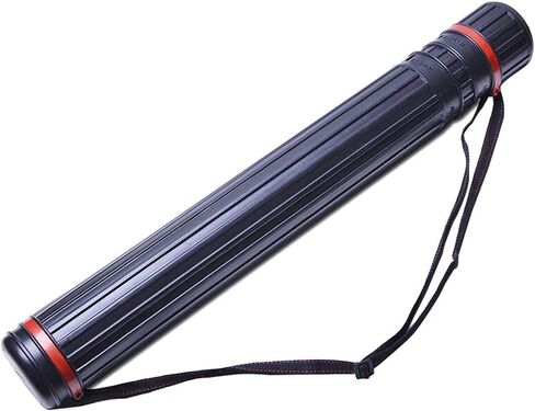 Poster Tubes,2Pack Extendable Poster Tube Expand from 24.5" to 40" with Adjustable Shoulder Strap Lids and Lable,Waterproof Telescoping Blueprint Art Document Storage Transport Carrying Tube in Saudi Arabia