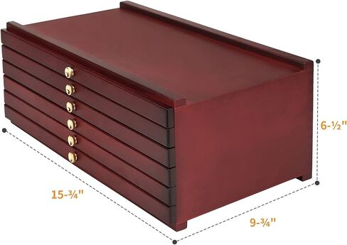 MEEDEN Art Supply Storage Box: 6 Drawers Pencil Organizer Craft Storage in Kuwait