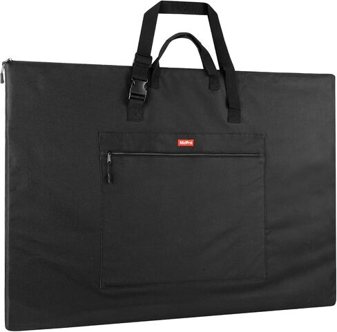 Nicpro Light Weight Art Portfolio Bag, 24x36" Waterproof Art Portfolio Case | with Shoulder & Handle Carry, for Artwork, Poster, Sketch Drawing, Canvas, Photography, Solar Panel Storage in Saudi Arabia