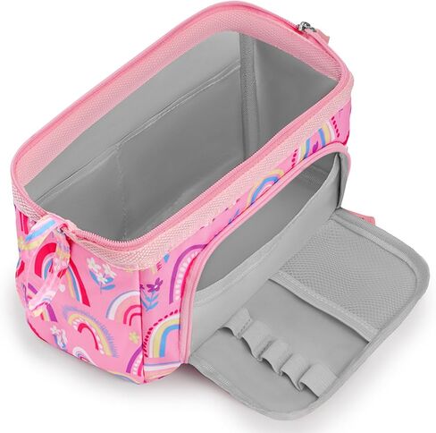 Large Pencil Case for Girls Boys, Cute Dinosaur Black Pencil Pouch Big Capacity Pencil Organizer Bag, Students School Supplies Back to School Kids Gifts Teen Girls Boys Zipper Pen Box in Kuwait