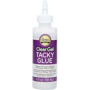 Aleene's Clear Gel Tacky Glue, 8 oz, 8 FL OZ - 3 Pack, 24