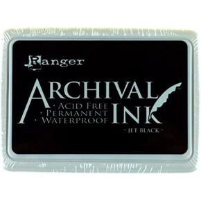 Ranger AIP-31468 Archival Ink Pads - Jet Black in Saudi Arabia