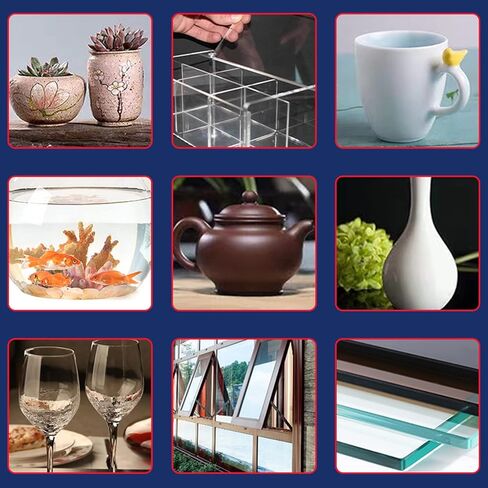 Ceramic Glue, 30g Glue for Porcelain and Pottery Repair, Instant Strong Glue for Pottery, Porcelain, Glass, Plastic, Metal, Rubber and DIY Craft in Kuwait