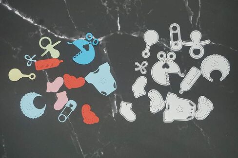 قوالب قطع معدنية للإشارة المرجعية، إطار زجاجات من الفولاذ الكربوني، استنسل منقوش لملاحظات القصاصات DIY، ألبوم صور تزيين DIY، بطاقات ورقية لصنع الهدايا، قطع معدني كلاسيكي بالقالب in Kuwait