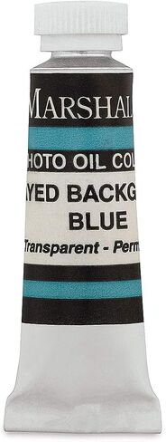 Marshall's Photo Oil Color - Background Gray Blue, 1/2" x 2" Tube in Kuwait