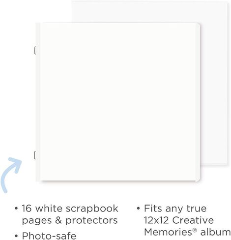 Pages & Protectors by Creative Memories (White) in Kuwait