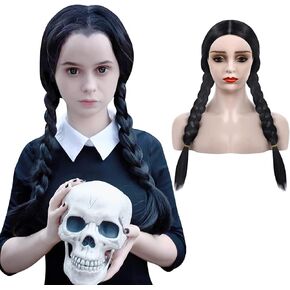 Wigood 40" Wig Extra Long Black Straight Wigs for Women Cosplay Halloween Party Anime Wig with Wig Cap (Adult Size) in Kuwait