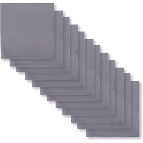 Umo Lorenzo: 12 pc Solid Bandanas for Men and Women- 100% Cotton Washable/Reuseable