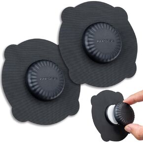 AirTag Fabric Mount - Apple Air Tag Stick-On Holder | Secure & Hidden | for Luggage, Purses, Backpacks, & Jackets |Apple Airtag Sticker 4 Pack in Kuwait