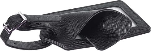 Sodsay Leather Luggage Tag Baggage Bag Travel Tags 4 pcs Set (CH Army Green) in Kuwait