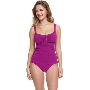 ملف تعريف بواسطة Gottex Women's Standard The Twist Round Neck D-Cup Tankini in Kuwait
