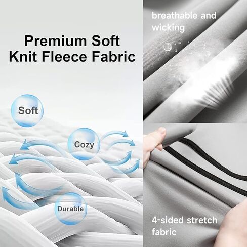 Chrisuno Men's Soft Fleece Fashion Hooded Sweatshirt Zip Up Sports Sweater Hoodie Jacket in Kuwait