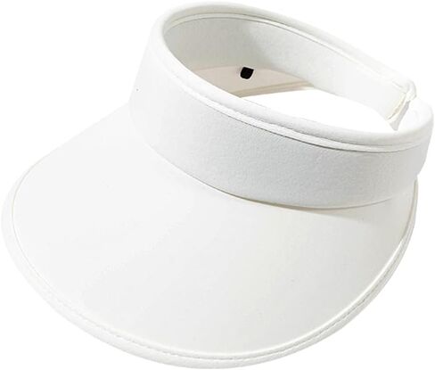 Cloth Covered Slip-On Visor, Sun Sports Visor Hats Cap for Women Adjustable Cap in Kuwait