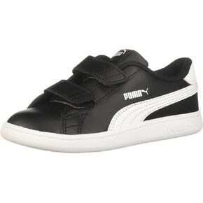 حذاء رياضي للفتيات من PUMA Smash V2 مزود بخطاف وحلقة - - 2 M US Little Kid in Kuwait
