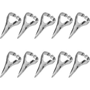 HUASAI 10~20 Pcs Halloween Finger Claws Gothic Fingertip Claw Ring Adjustable Open Claw Rings Punk Halloween Claws Cosplay