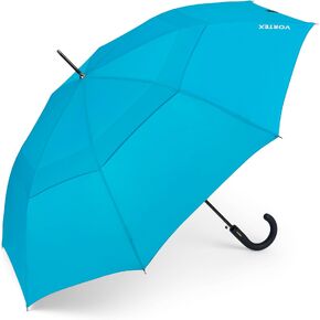 ShedRain Vortex Automatic Stick Windproof Umbrella – Push Button Open & Close - Rain & Windproof Vented Double Canopy – Protect from Rain, Sun & Wind - Wind Tunnel Tested to 75 mph