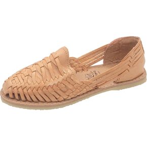Fiesta Brands Mexican Boho Woven Huaraches For Women Mexicanos Sandals Para Mujer Leather Artisan Made Shoes in Saudi Arabia