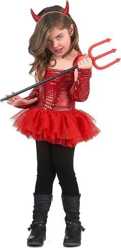 ZITULRY Halloween Devil Horns Headband for Women Halloween Hairwear Halloween Hair Hoop Jewelry for Cosplay Decoration in Kuwait