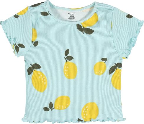 Gerber Girls' Toddler 3-Pack Short Sleeve Tees in Saudi Arabia