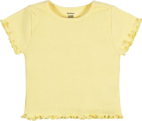 Gerber Girls' Toddler 3-Pack Short Sleeve Tees in Saudi Arabia