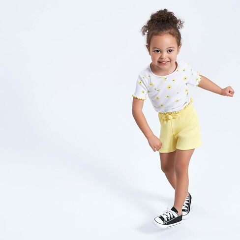 Gerber Girls' Toddler 3-Pack Short Sleeve Tees in Saudi Arabia