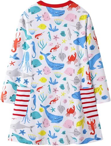 مجموعة ملابس SHOOYING للفتيات مكونة من قطعتين بأكمام طويلة وفساتين وسراويل ضيقة مجموعة ملابس الخريف والشتاء in Kuwait