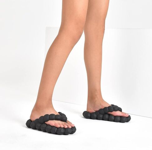 شيفال تدليك فقاعة الشرائح الوجه يتخبط للنساء الرجال، كرة الغولف فقاعة سحابة الصنادل ثونغ، النعال فقاعة ليتشي مضحك، غرفة نوم الشاطئ دش الفول السوداني الشرائح in Kuwait