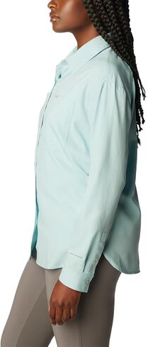 قميص سيلفر ريدج يوتيليتي بأكمام طويلة للنساء من كولومبيا in Kuwait