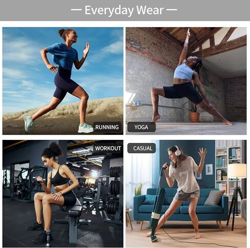 Biker Shorts for Women High Waist,Workout Tummy Control Yoga Spandex Running Gym Tennis Shorts Exercise Leggings for Summer in Kuwait