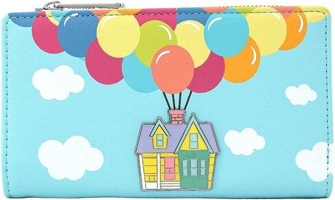 Loungefly Disney UP Balloon House Faux Leather Flap Wallet in Saudi Arabia