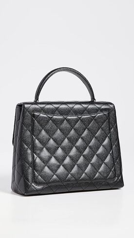 شانيل CHANEL المرأة المحببة مسبقًا جامبو كيلي فلاب، كافيار in Kuwait