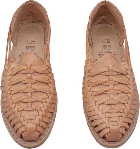 Fiesta Brands Mexican Boho Woven Huaraches For Women Mexicanos Sandals Para Mujer Leather Artisan Made Shoes in Saudi Arabia