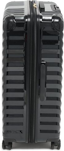 Karl Lagerfeld Paris Women's Suitcase Spinner Wheels Hardside, Deep Black, One Size in Saudi Arabia