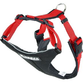 Neewa Dog Running Harness, Dog Hiking Harness (Large, Black), Reflective Dog Harness, Dog Mushing Harness, Pitbull Harness, Husky Harness