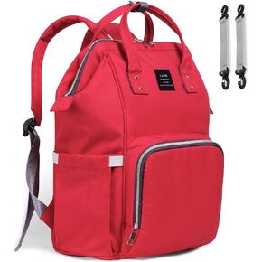Ticent Land Diaper Bag for Mom, Baby Diaper Backpack Organizer Large Capacity Compact Dad Baby Bag Back Pack Toddler Nappy Bag Bookbag, Gray