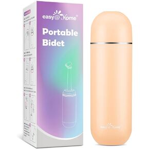 Easy@Home Portable Travel Bidet: Peri Bottle for Postpartum Care - Handheld Sprayer Kit with 380mL (12.8 oz) Large Capacity Bottle - Personal Hygiene Water Spray for Women & Men | EPB-01 Brown in Kuwait