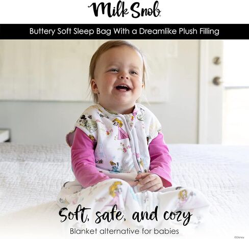 Milk Snob Disney Baby Sleeping Sack, Sleeveless Sleep Bag and Wearable Zip Up Blanket for Girl and Boy, Newborn Infant Shower | Sleeping Sack, Sleeveless Sleep Bag and Wearable Zip Up Blanket for Girl and Boy, Newborn Infant Shower in Saudi Arabia
