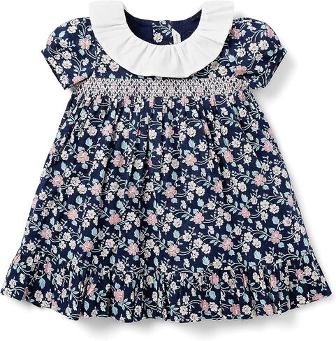 Janie and Jack Baby Girl's Ditsy Floral Smocked Dress (Infant) in Kuwait